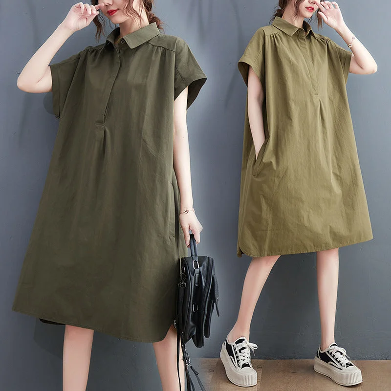 Plus Size Shirt Dress