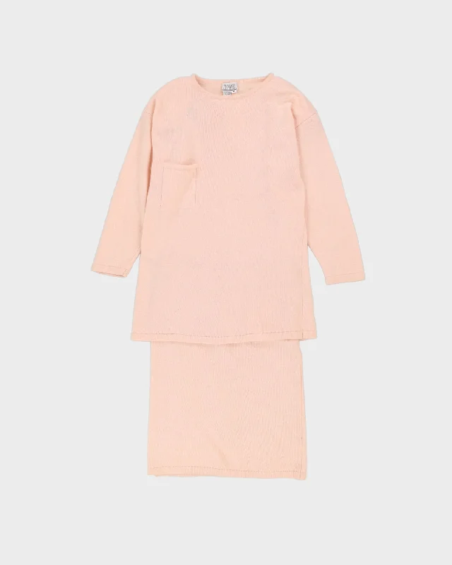 Pink Cashmere 2 Piece Set - M