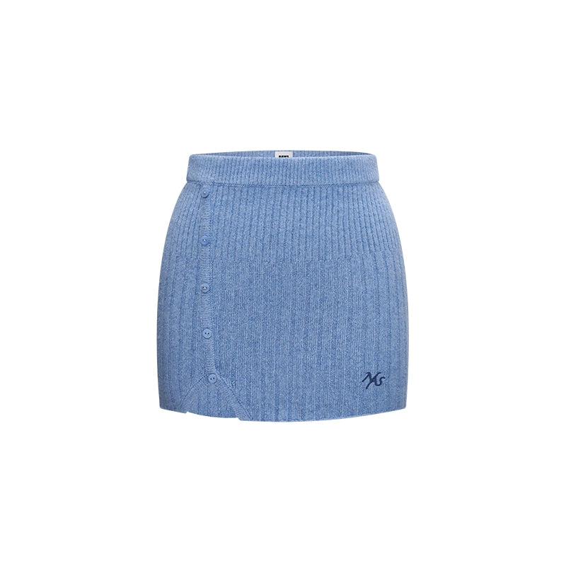 Iris Blue Mini Skirt