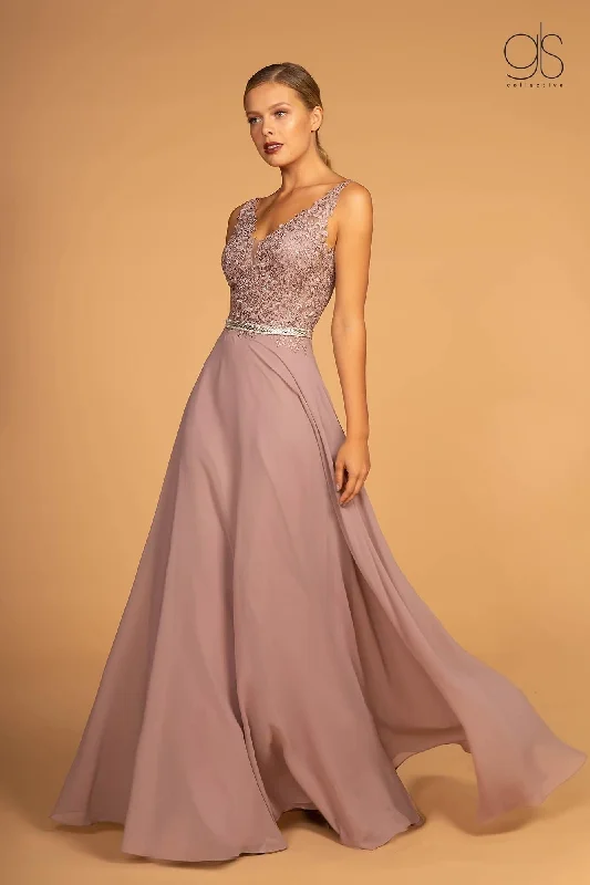 Long Formal Chiffon Prom Dress