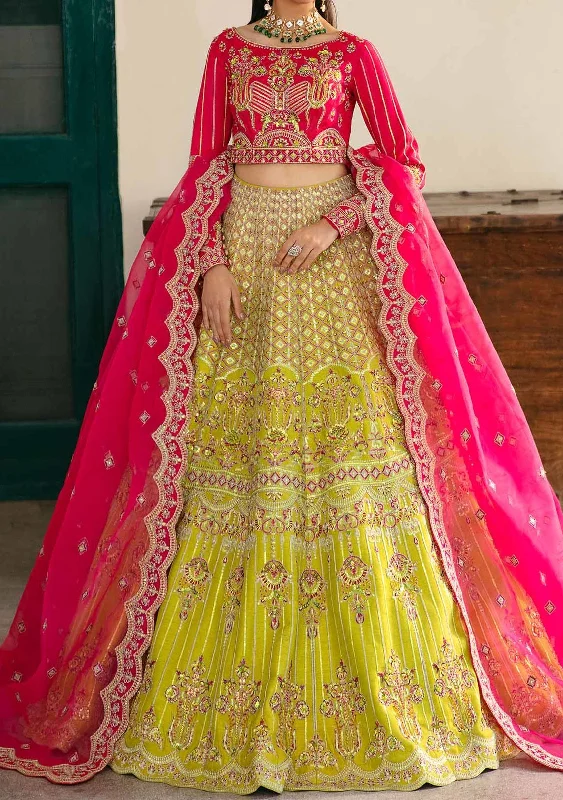 Akbar Aslam Elara Pakistani Raw Silk Lehenga Choli