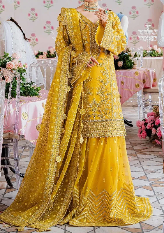 Akbar Aslam Meena Pakistani Organza Lehenga Suit