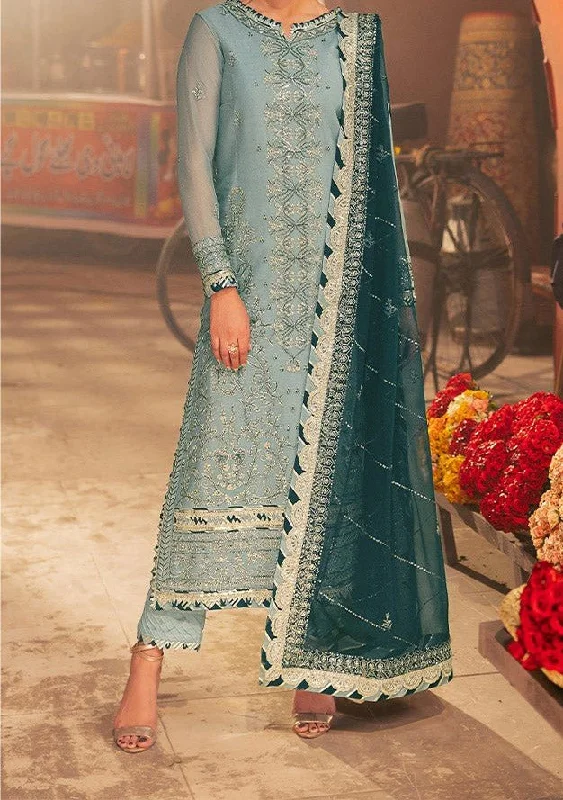 Asim Jofa Chamkeeli Pakistani Embroidered Chiffon Dress