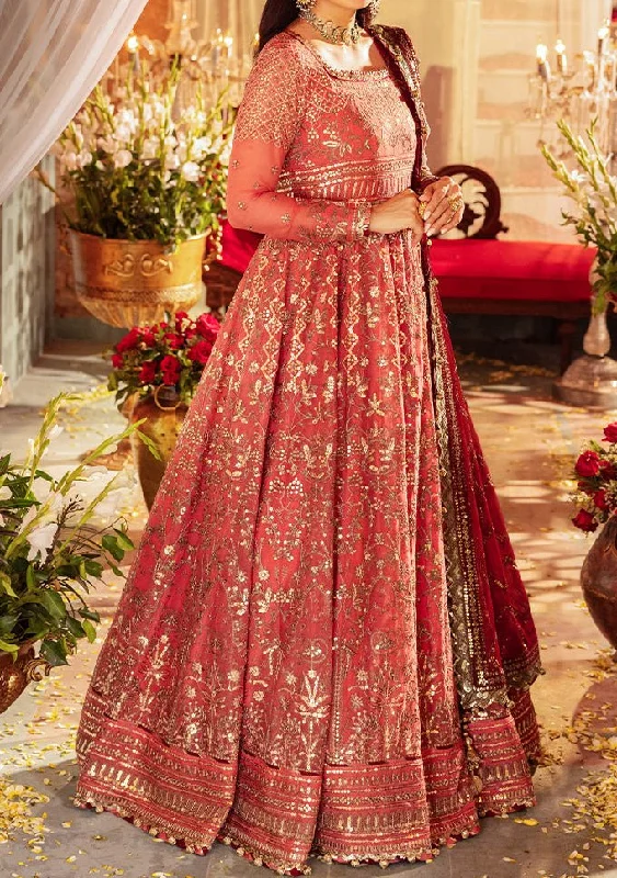 Asim Jofa Jaan-e-jahan Pakistani Chiffon Anarkali