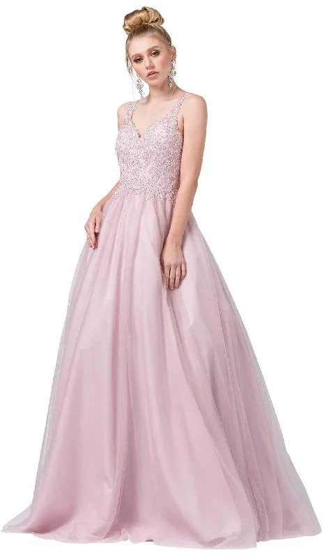 Dancing Queen - Appliqued Ballgown 2626