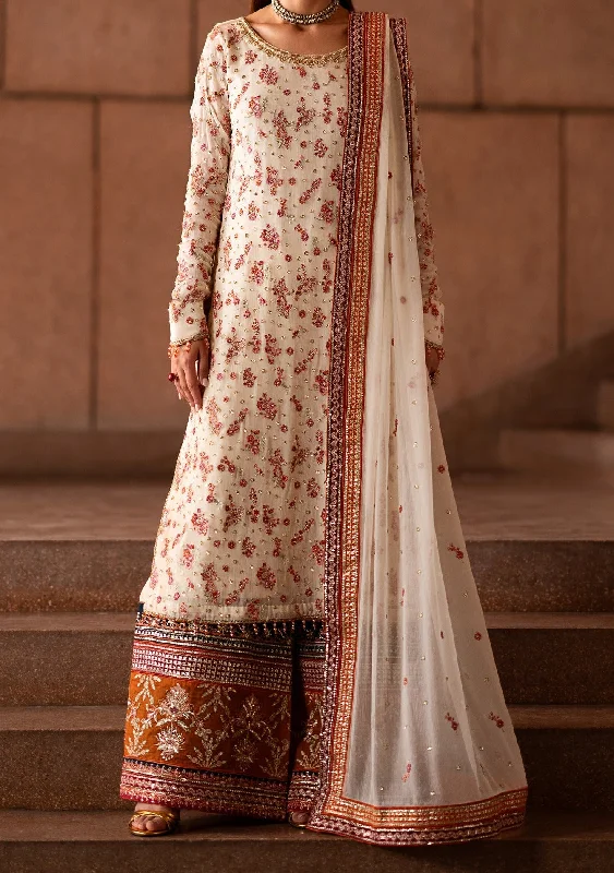 Emaan Adeel Clovera Pakistani Chiffon Dress