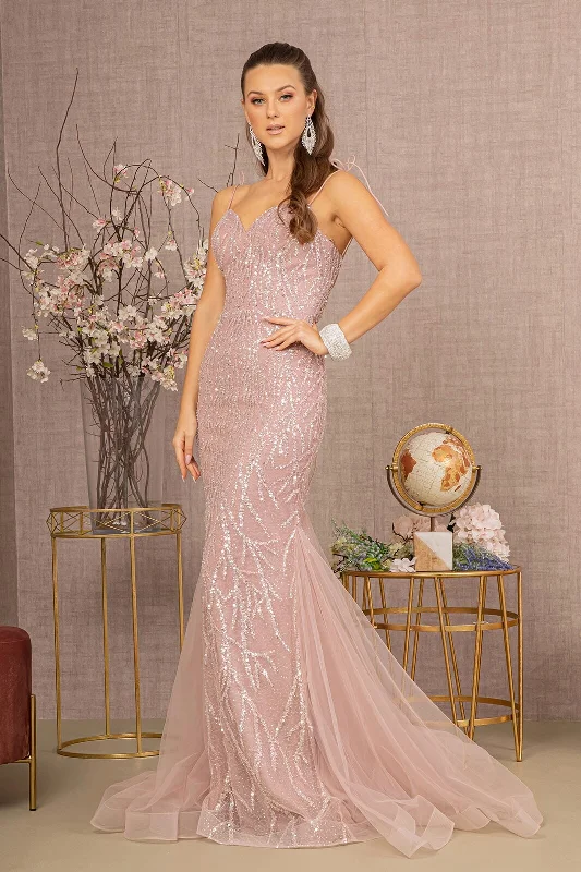 Embellished Sweetheart Mermaid Dress by GLS Gloria GL3121