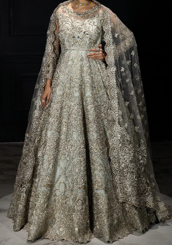 Imrozia Jaeda Pakistani Luxury Net Anarkali