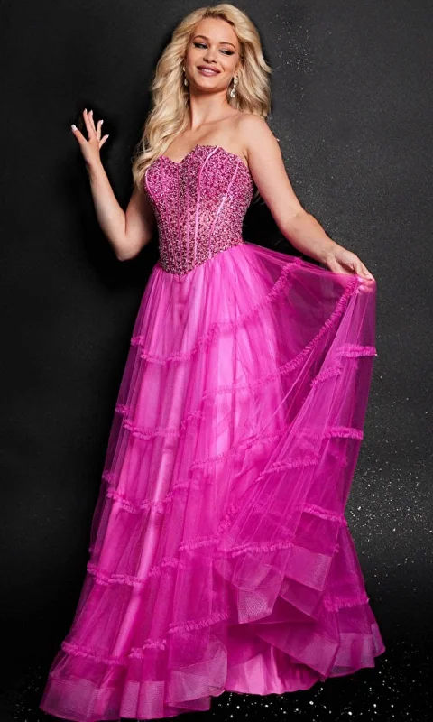 Jovani 26011 - A-line Gown