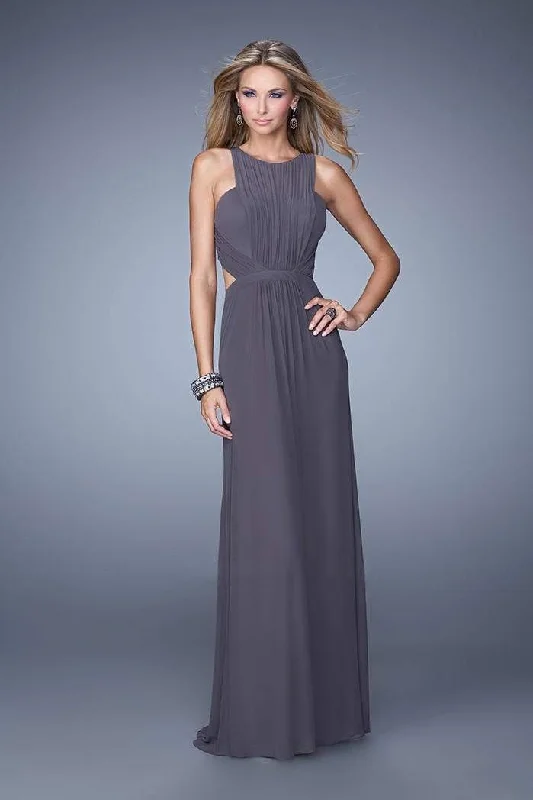 La Femme 21187 - Panel Cutout Gown