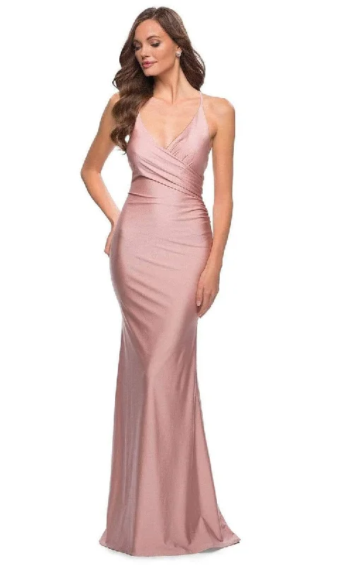 La Femme - Strappy Back Dress 29848SC