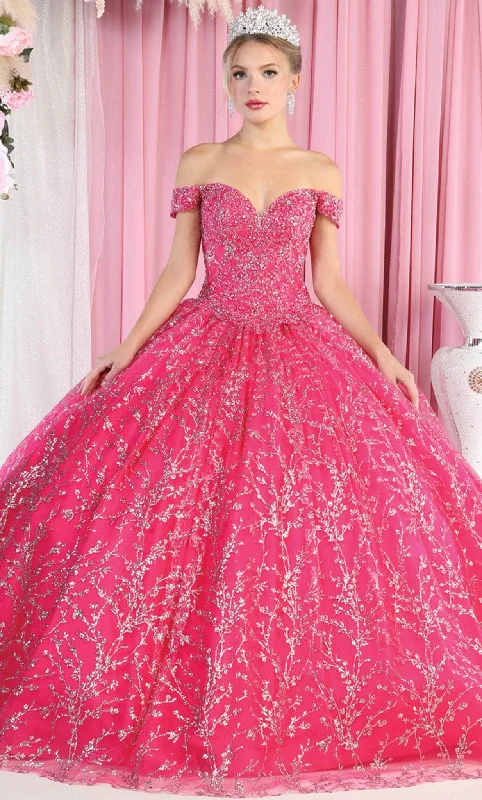 May Queen LK183 - Rosette Ballgown