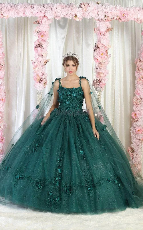 May Queen LK185 - Quinceanera Sleeveless Gown