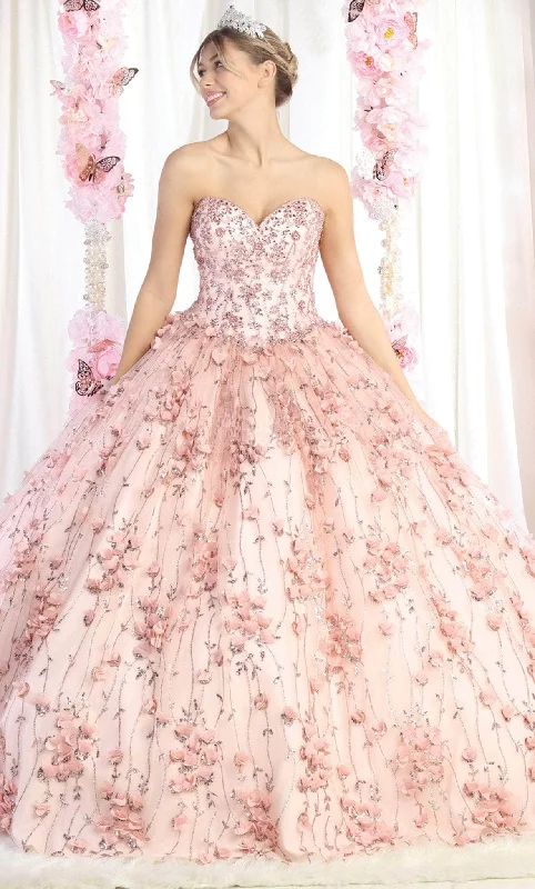 May Queen LK190 - Strapless Ballgown