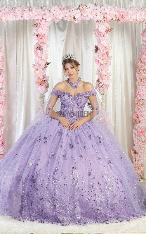 May Queen LK202 - Embellished Ballgown