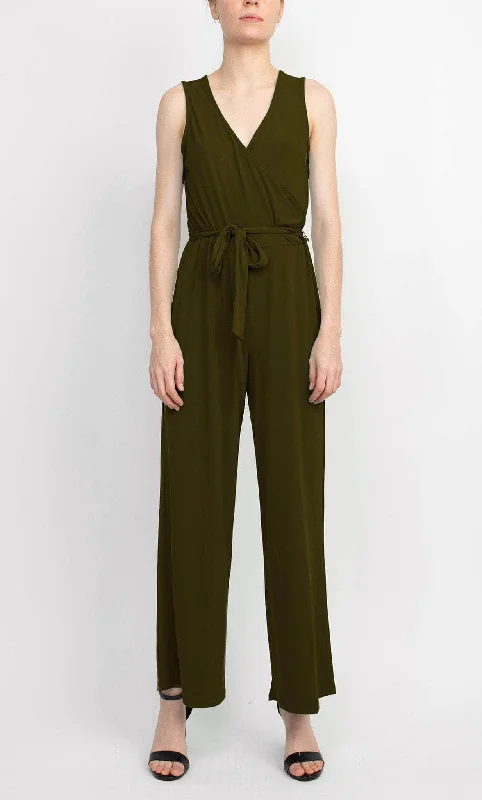 Nina Leonard L9678C - Sleeveless Jumpsuit