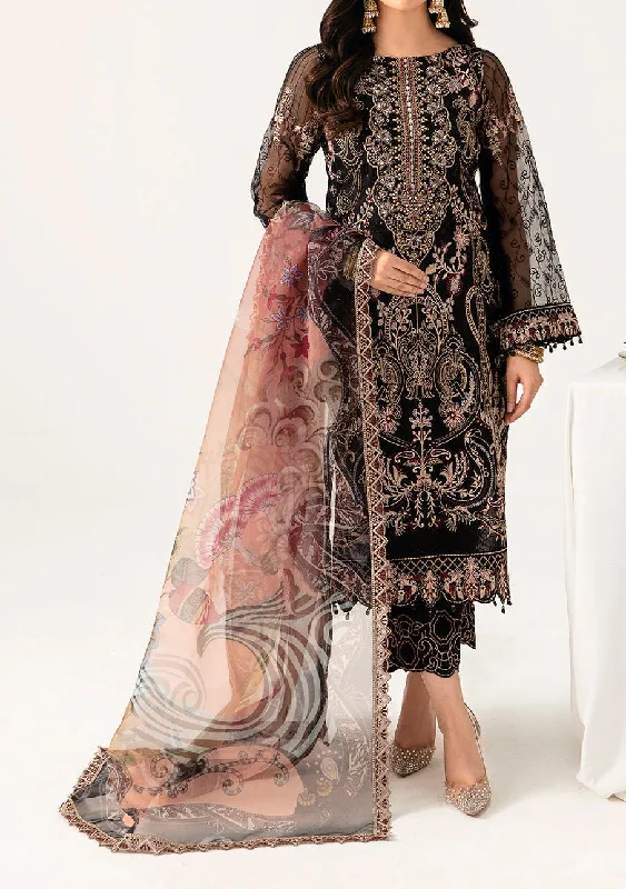 Ramsha Minhal Pakistani Luxury Organza Dress