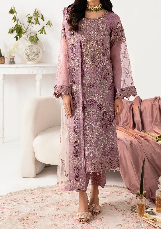 Ramsha Minhal Pakistani Luxury Organza Dress