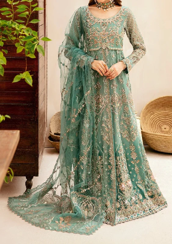 Ramsha Pakistani Luxury Organza Anarkali Suit