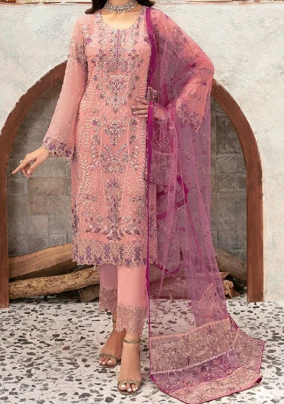 Ramsha Rangoon Pakistani Luxury Chiffon Dress