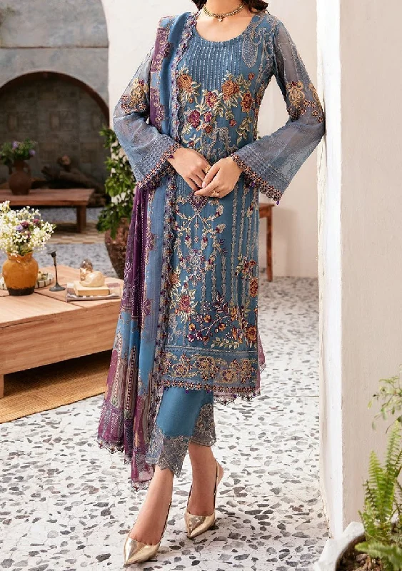 Ramsha Rangoon Pakistani Luxury Chiffon Dress