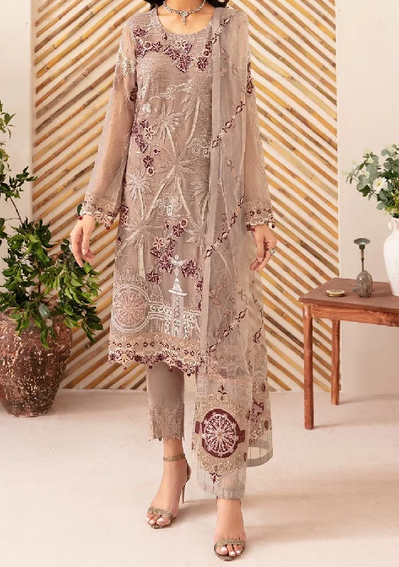 Ramsha Rangoon Pakistani Luxury Chiffon Dress