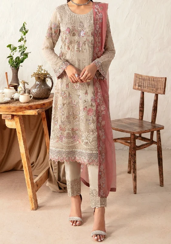 Ramsha Rangoon Pakistani Luxury Chiffon Dress