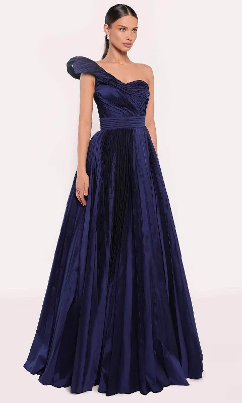 Tarik Ediz 98714 - Twist Taffeta Evening Gown