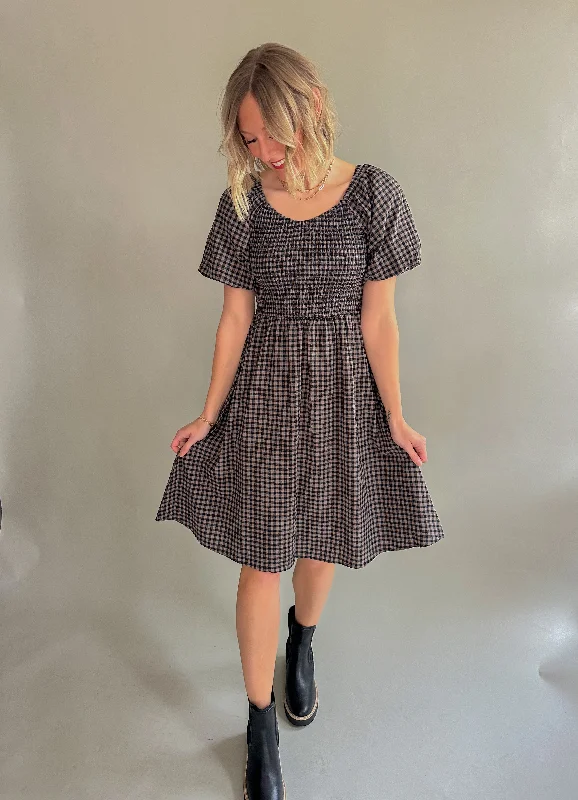 The Amirah Gingham Dress