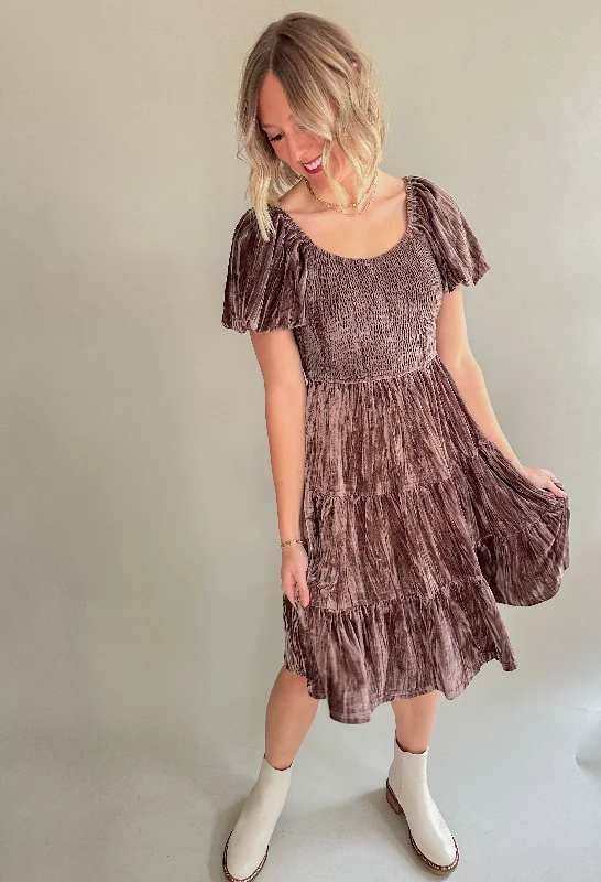 The Hampton Velvet Dress