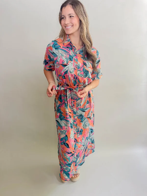 The Lewiston Button Dress