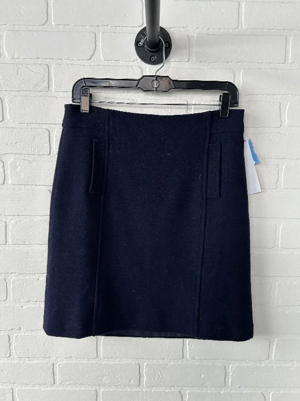 Skirt Mini & Short By Talbots In Navy, Size: 4