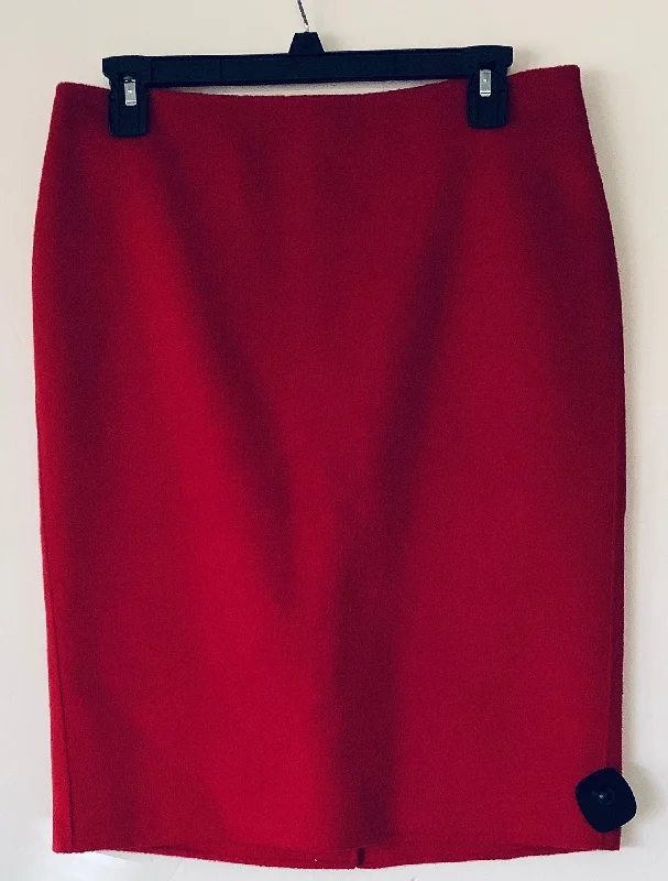 Skirt Mini & Short By Talbots In Red, Size: 4