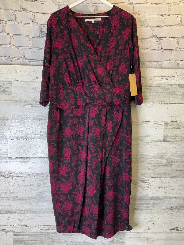 Dress Casual Midi By Rachel Roy  Size: 2x