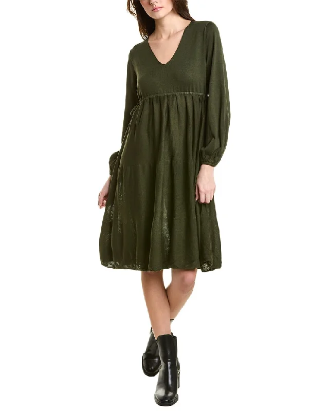 Max Studio Elbow-Sleeve Sweaterdress