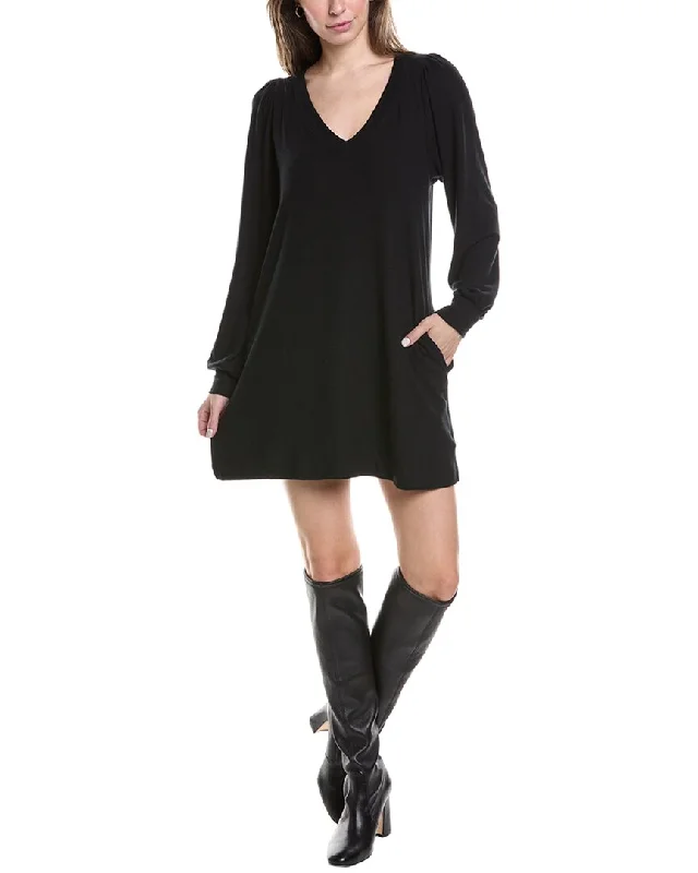 Michael Stars Trisha V-Neck Swing Sweaterdress