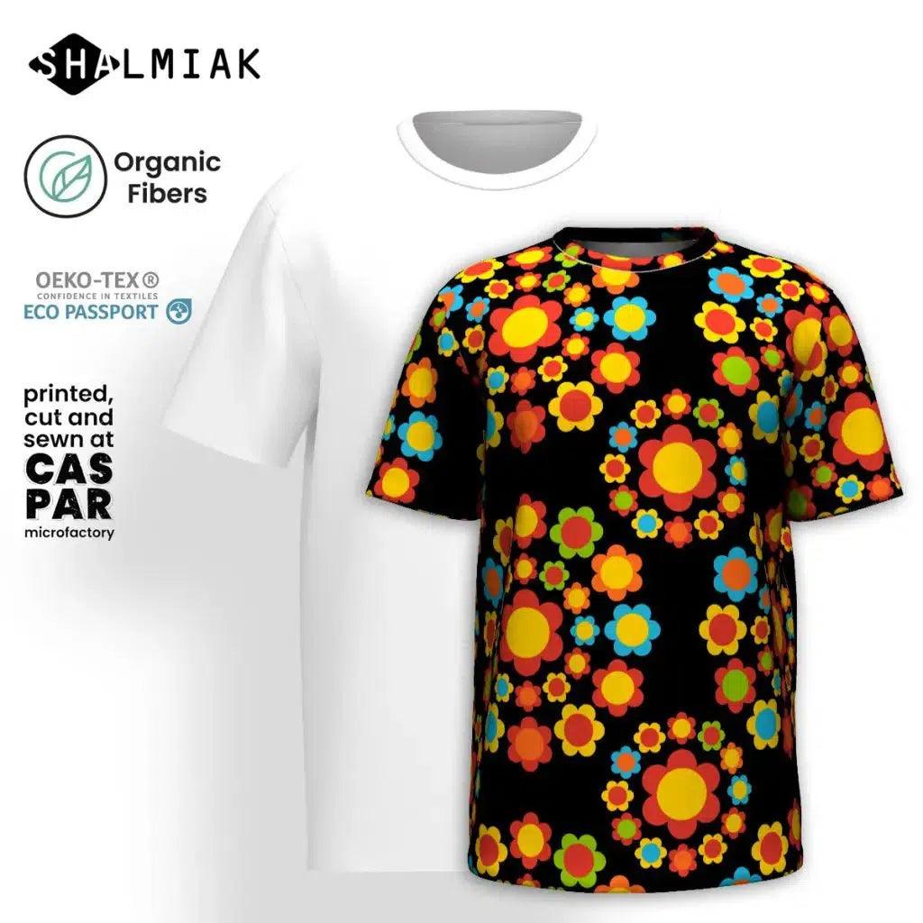 FLOWERSHOP colour - T-shirt  (organic cotton)